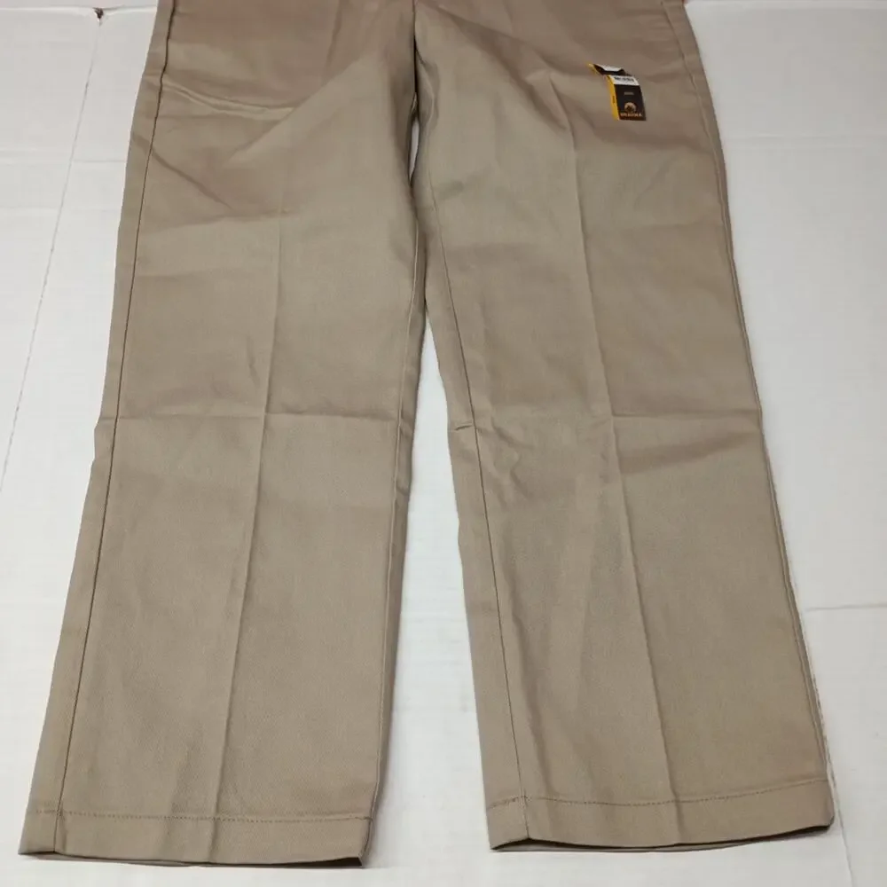 Brahma Men's Work Tough Pants Size 36x30 Sandy Taupe Fit‎